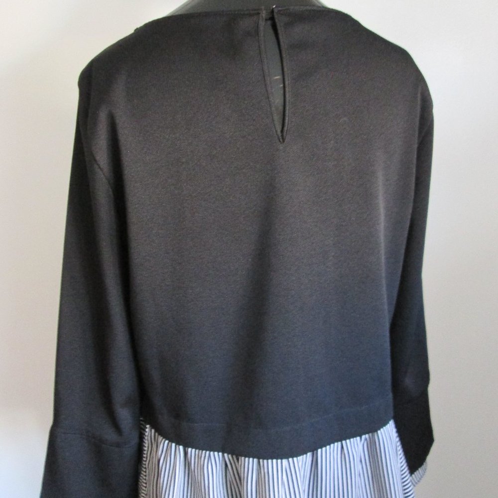 Zara Basic Collection Black Knit Tunic - image 5